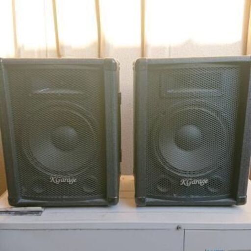 K garage KPA-120 PAシステム スピーカーセット