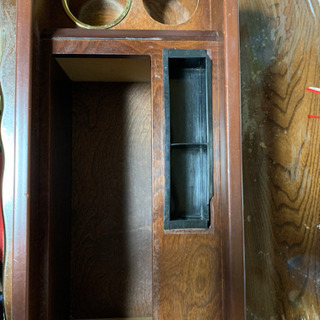 ウッド小物入れの画像