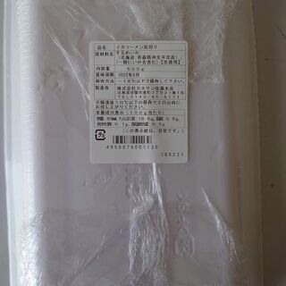 【完売御礼！！】国産真イカソーメン500ｇ（冷凍） - 牛久市