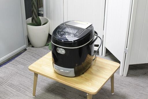 R2940) THANKO 中古 サンコー 糖質カット炊飯器 [マイコン /6合] LCARBRCK ブラック 黒 2018年製! 店頭取引大歓迎♪