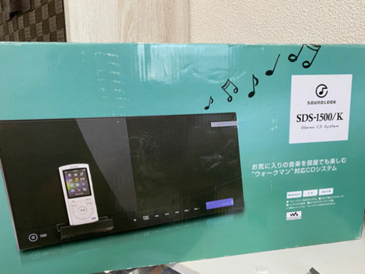 値下げ★ KOIZUMI SOUNDLOOK SONYウォークマン対応ブラック ジャンク