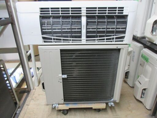 K02187　シャープ　中古エアコン　主に6畳用　冷2.2kw／暖2.5kw