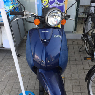 3/18  HONDA TODAY 50cc バイク ブルー ま...