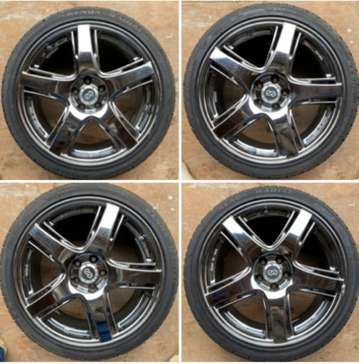 17インチ　夏タイヤ付き　ENKEIホイール