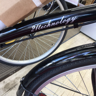 3/18  【新品☺️】21テクノロジー  24インチ自転車  asy19H2454  ブラック 他にもあります♡の画像