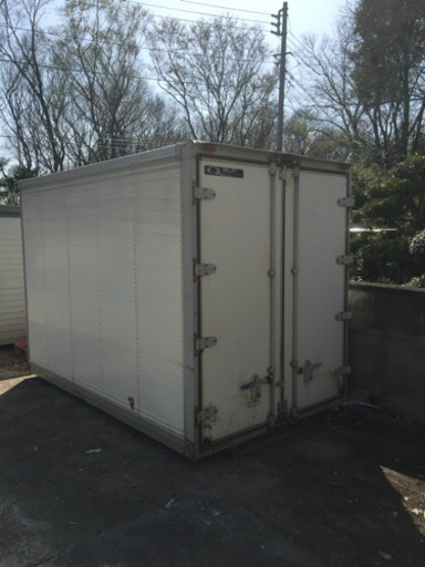 アルミ箱 2tトラック箱 3.2×1.9 バイクガレージ 倉庫 物置などに