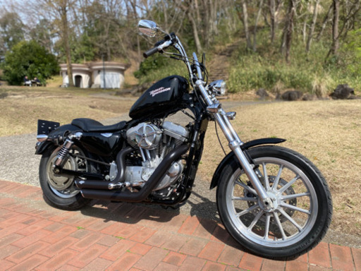 ◆極上低走行美車絶好調♪車検ETC付◆2008年 XL883 スポーツスター インジェクション カスタム【動画有】チョッパー ボバー ブラット