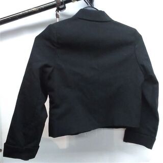 【新品】卒園、卒業、入学式に　！　COMME CA ISM 120㎝ジャケット、黒の画像