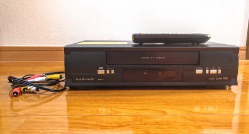 ドウシシャ VHS ビデオデッキ RAPHAIE BKSV-1