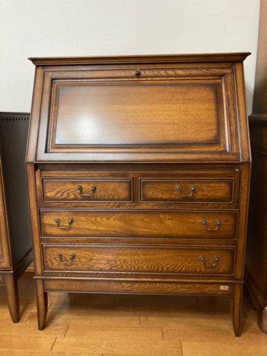 札幌　店舗受け渡し可能　アンティーク調　ライティングデスク　旭川　近藤工芸　家具