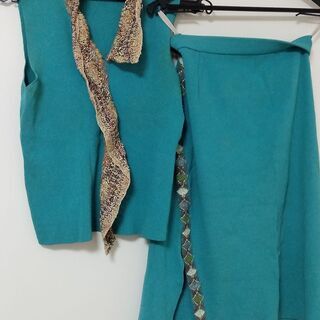 【お渡し先決定】あげます　代官山セレクトショップ購入　ニットセッ...