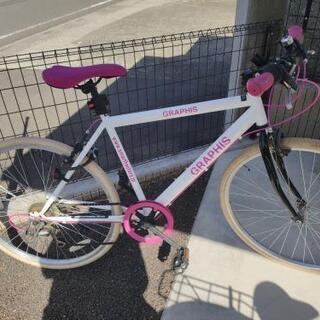 自転車 クロスバイク 26インチ