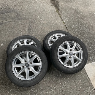 軽自動車用アルミホイールタイヤセット