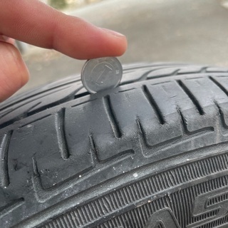 軽自動車用アルミホイールタイヤセットの画像