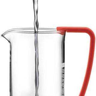 【未使用】BODUM ボダム BRAZIL ブラジル フレンチプレス コーヒーメーカー 350ml　レッドの画像