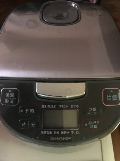 17年製シャープ　炊飯器