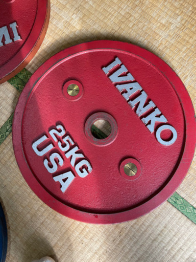 ivankoプレートセット　232.5kg +ダンベル、バーベル