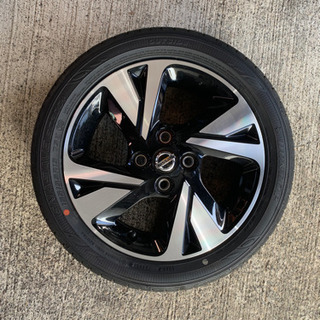 新車外し　165／55R15 タイヤ・ホイール４本セットの画像