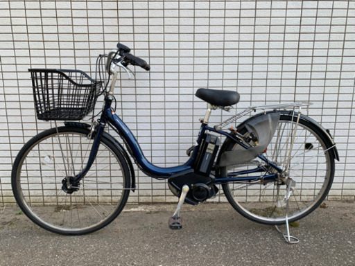YAMAHA PAS natura ネイビー　8.9ah新品バッテリー搭載　新基準　電動アシスト自転車