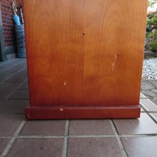 値下げしました。下駄箱の画像