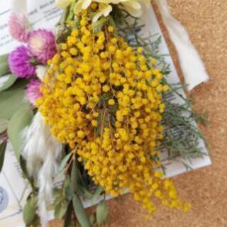 ミモザの小さめスワッグ②の画像