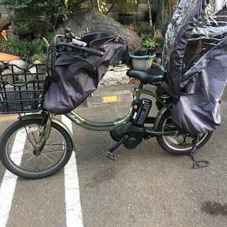 最新　電動自転車　3人乗り　ママ