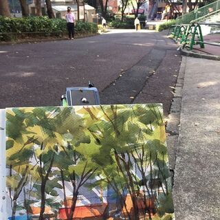 一緒に水彩スケッチしませんか？