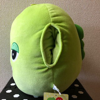 ガチャピン もちもち 腕入れ まくら クッション ぬいぐるみの画像