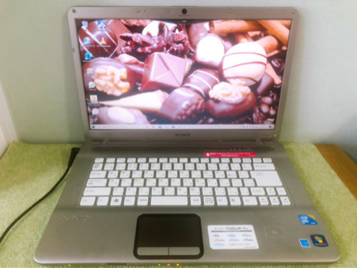 蘭様お取引中♡ノートパソコン♡チョコレート色PC♡かわいい♡VAIO♡