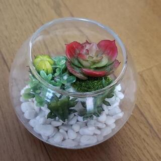 観葉植物(造花)のインテリア