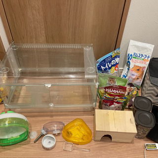 ハムスター飼育フルセット　消耗品つき。飼育に必要なものは全て揃っ...