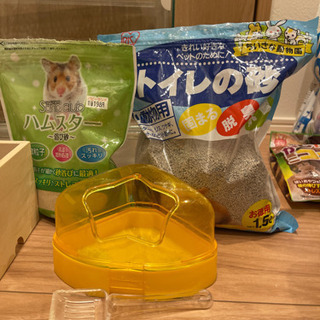 ハムスター飼育フルセット　消耗品つき。飼育に必要なものは全て揃っています。の画像