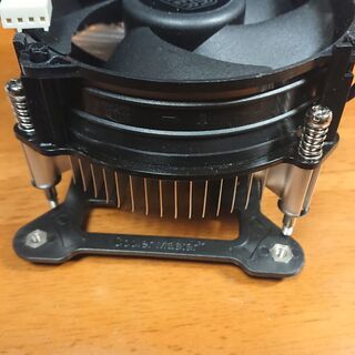 新品　未使用　箱入り　クーラーマスター　Cooler Master、インテル純正CPUクーラーとよく似たデザイン　LGA115x向けCPUクーラー「XDream P115」の画像