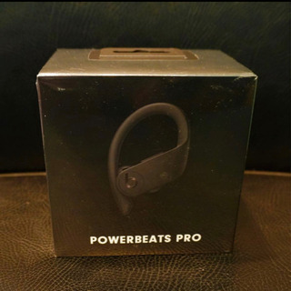 [新品未使用品] POWERBEATS PRO ブラック Powerbeats Pro 完全ワイヤレスイヤホン