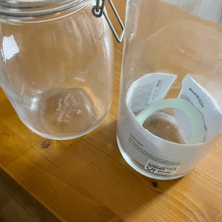 IKEA 瓶　2個セット