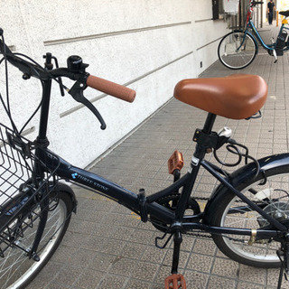 ギア付き折り畳み自転車5000円