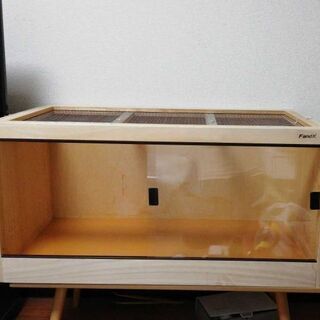 爬虫類木製ケージ　飼育ケース90×45×45
