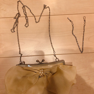 パーティードレス、バッグ、ストール3点セットの画像