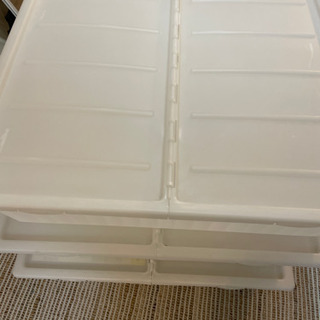 IKEA ベッド下収納　衣装ケース　三つセットの画像