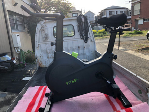 FITBOX LITE 第3世代フィットネスバイク スピンバイク ダイエット器具 組み立て簡単 静音 トレーニング トレーニングバイク