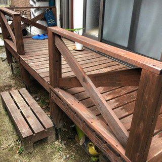 急募！ウッドデッキ