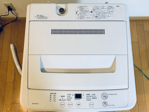 無印良品 洗濯機 2018年製 6kg AQW-MJ60