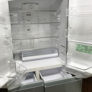 HITACHI 冷蔵庫　2017年製 R-F48M1 6ドア冷蔵庫 HITACHI R-F48M2 2017年製