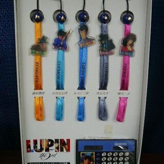 非売品　レア品　ルパン三世　ストラップ　電卓