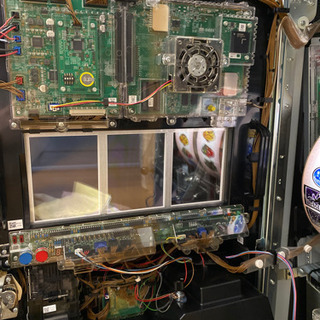 交換可能　城陽より30km圏内配達可能　パチスロ　スロット　大都　ＨＥＹ！鏡　コイン不要機　無段階ボリューム付き　美品の画像