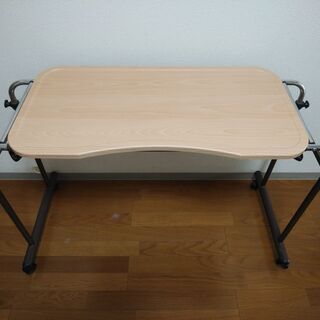 ベッドテーブル オーバーベッドテーブル 介護 キャスター付き 高...