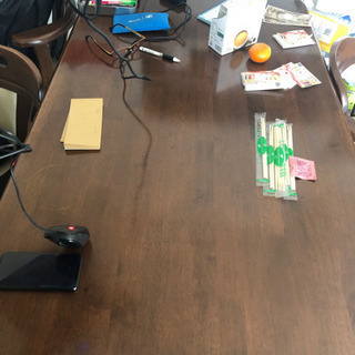 ダイニングテーブル　椅子セットの画像