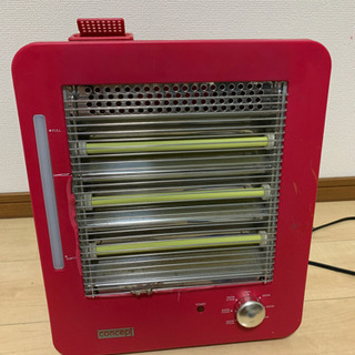 薄型コンパクト　電気ストーブ