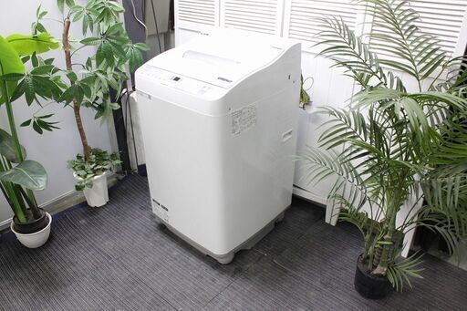 R2706) SHARP 中古シャープ 縦型洗濯乾燥機 ES-TX5C-S シルバー系 [洗濯5.5kg /乾燥3.5kg /ヒーター乾燥 /上開き] 2019年製! 洗濯機 店頭取引大歓迎♪