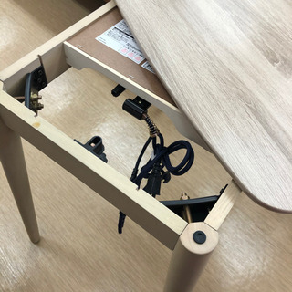 布団付き一人用デスクこたつ・作業机✨カインズホーム✨DK8-75N✨2019年製✨動作確認済の画像